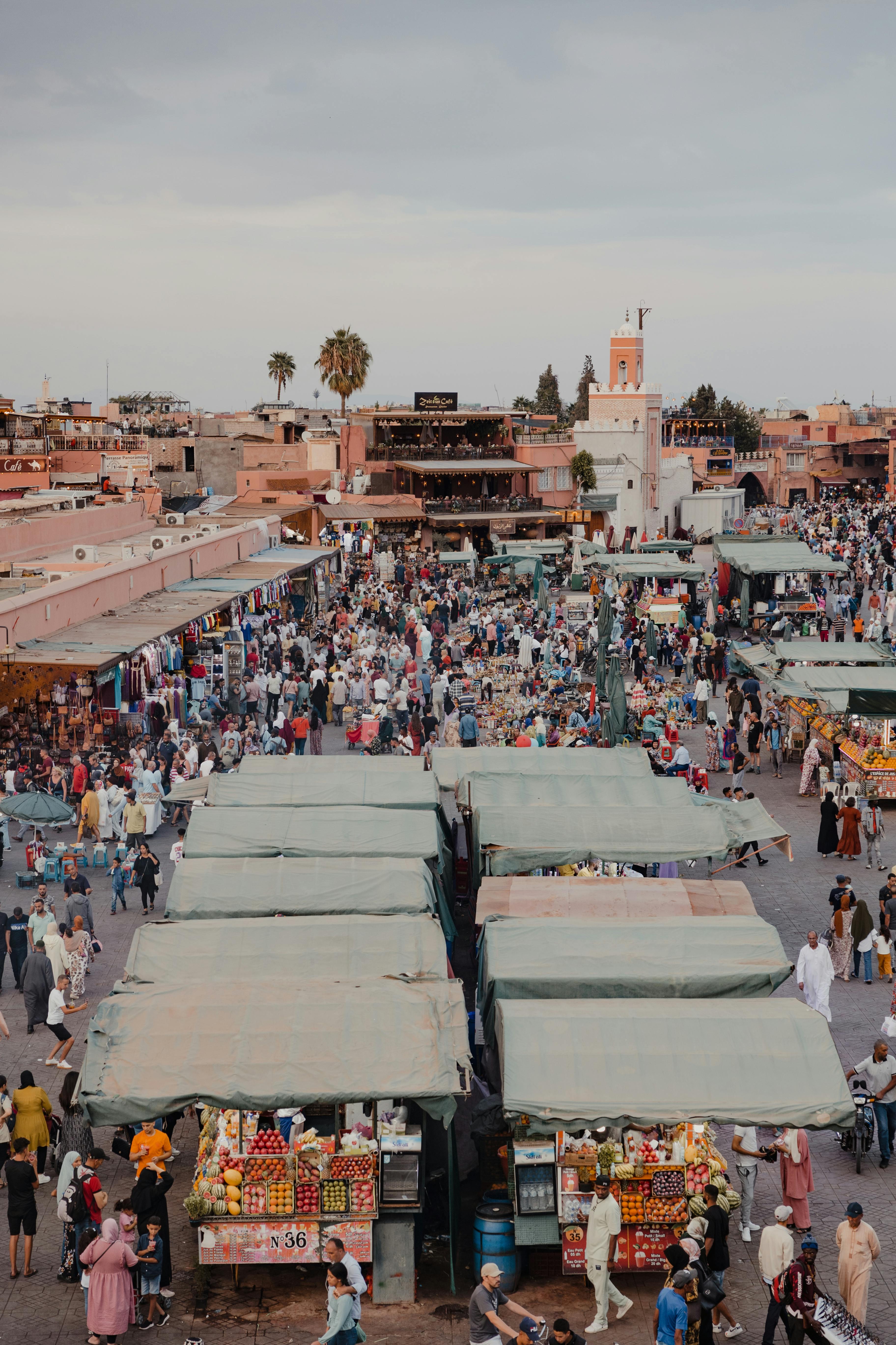 Excursion en calèche et visite de la Place Jemaa el-Fna